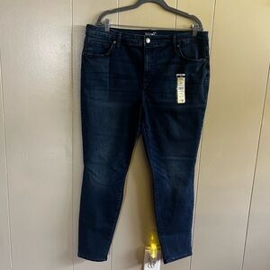 Terra & Sky Women's Dark Indigo Skinny Jeans - New with tags!